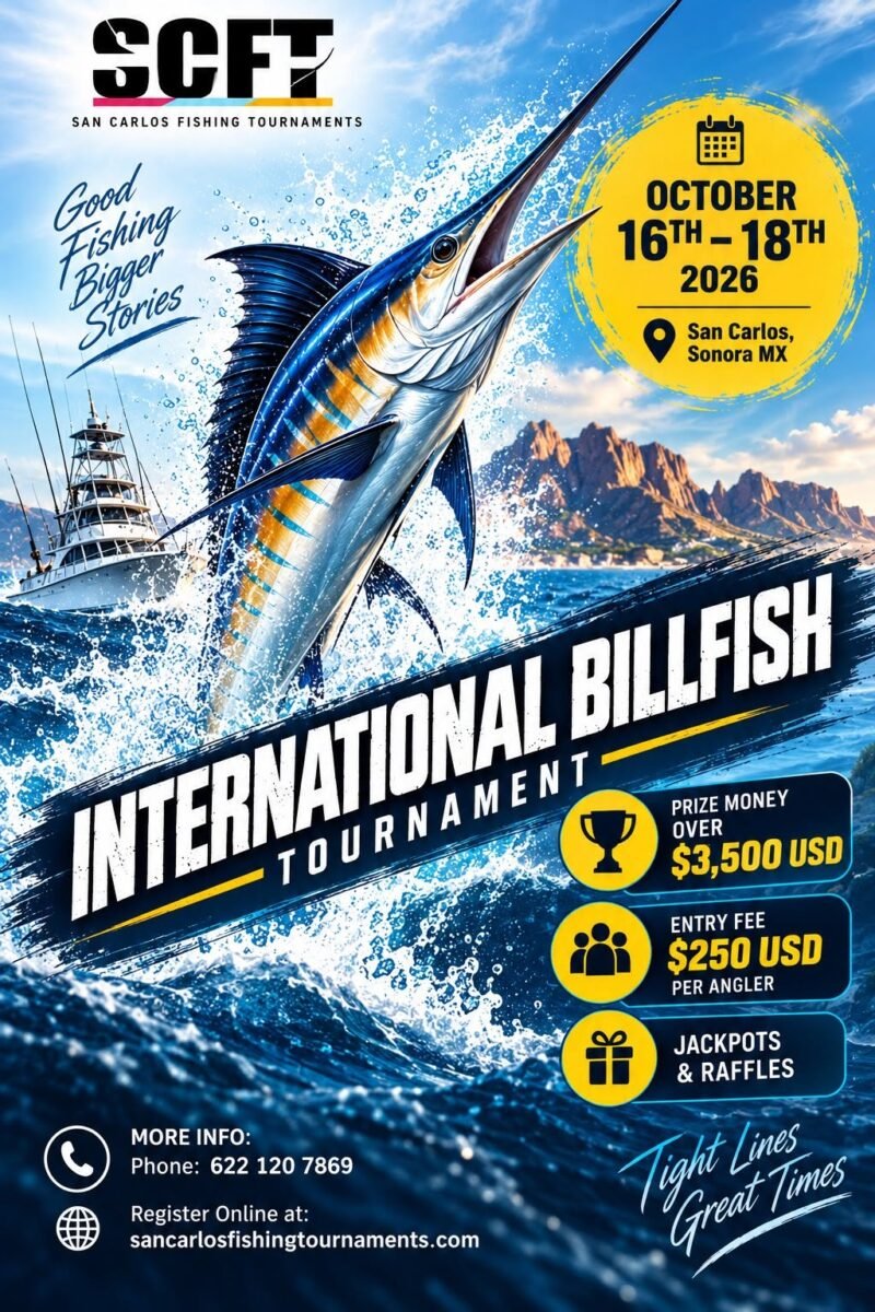 Flyer de International Billfish Tournament