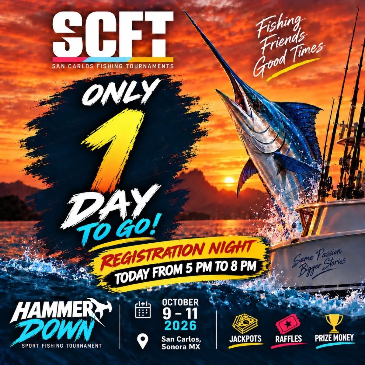 Flyer de Hammer Down 2026